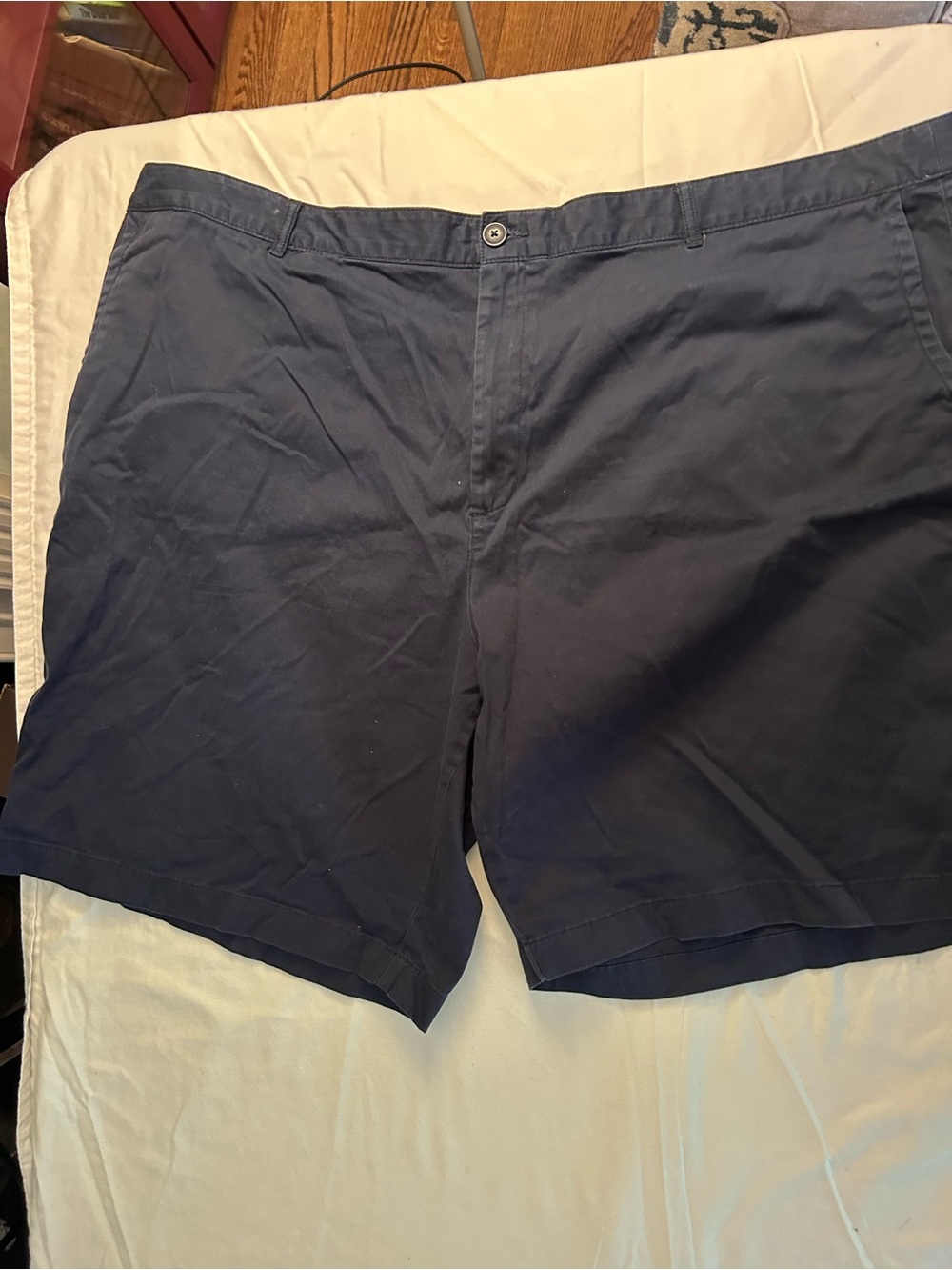 L.L. Bean Dark Navy Cotton Bermuda Shorts